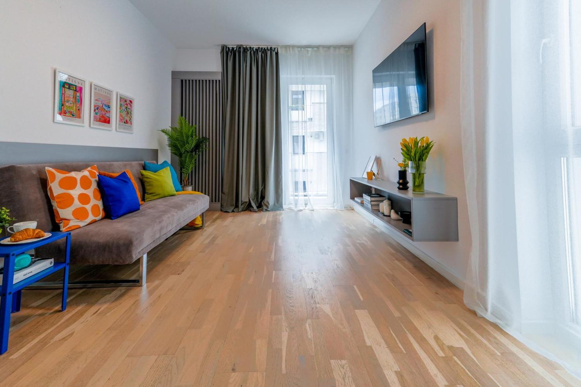 Ana - Cozy & Quiet Apt With Balcony & Garden View Βουκουρέστι Εξωτερικό φωτογραφία